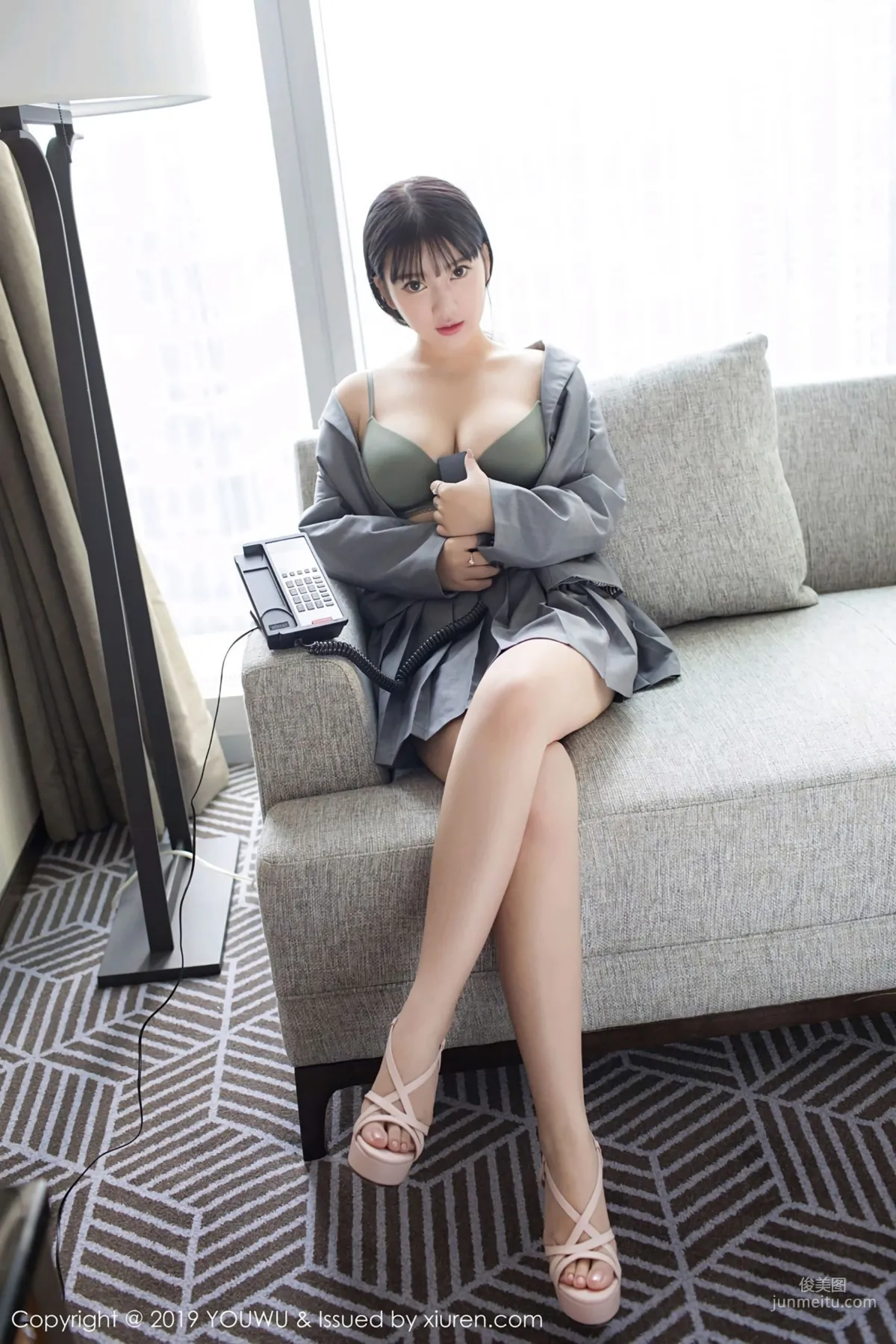 Xiao Younai, Sexy Uniform Seduction [YouWu] Vol.138 Photo Set photo 59