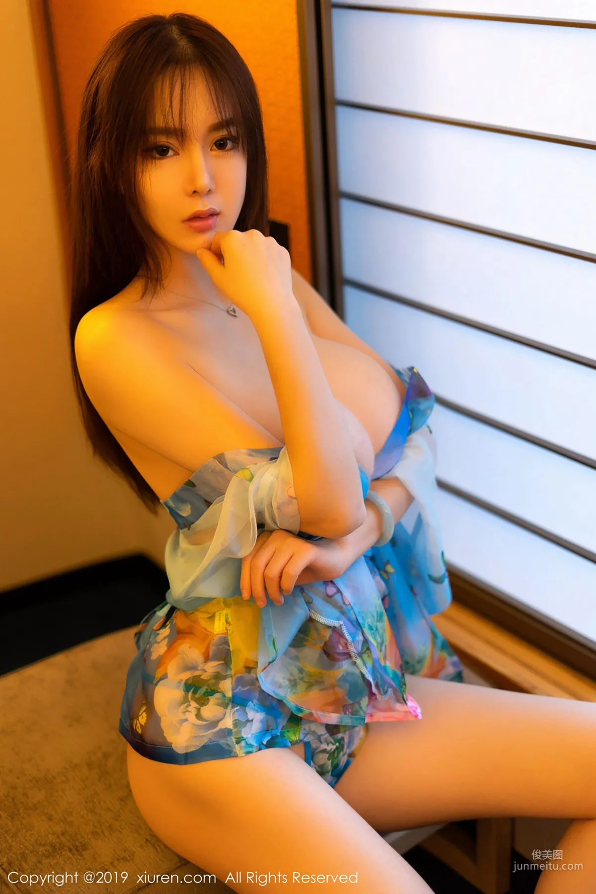 Yi Yang Silvia, Exotic Kimono Charm + Dreamy Romantic Lightweight Pajamas [XiuRen] No.1319 Photo Set photo 1