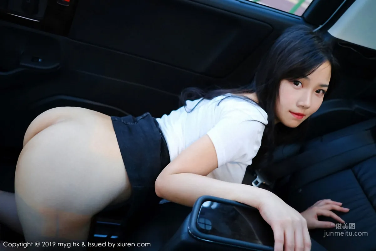 Xu Weiwei mia 'Sexy Car and Beauty, Alluring Car Shoot' [MyGirl] Vol.346 Photo Set photo 39