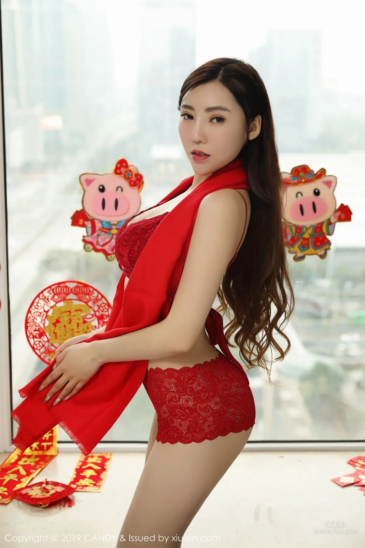 Menghanyao baby, Festive Spring Festival Lingerie That Is Still Sexy [Candy] Vol.070 Photo Set photo 32