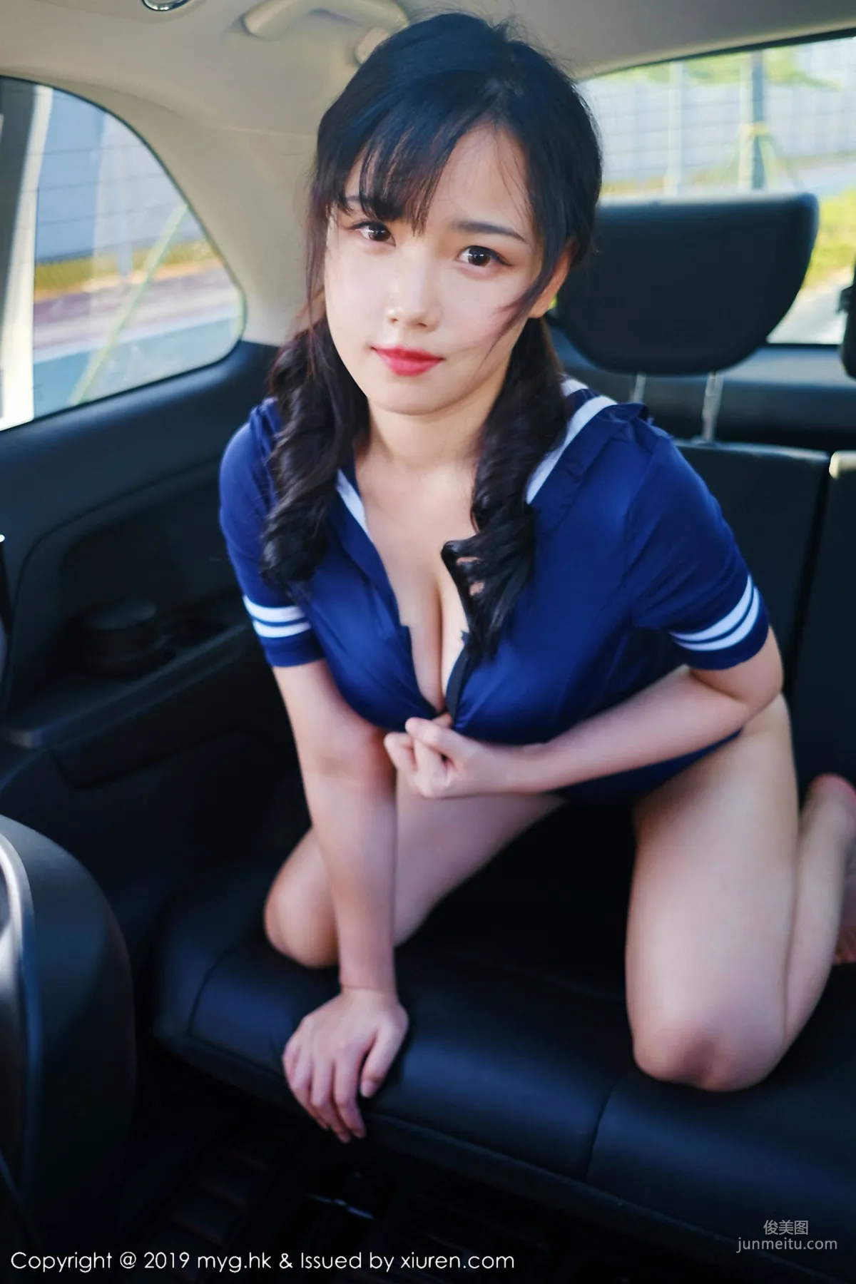 Xu Weiwei mia 'Sexy Car and Beauty, Alluring Car Shoot' [MyGirl] Vol.346 Photo Set photo 13