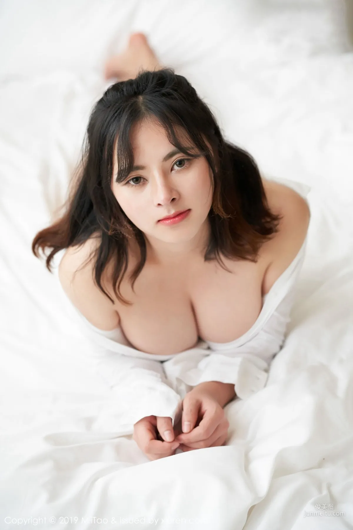 Jingxiang Mandy, Baby Face and Big Bust Natural Sweet Girl [MiiTao] Vol.125 Photo Set photo 21