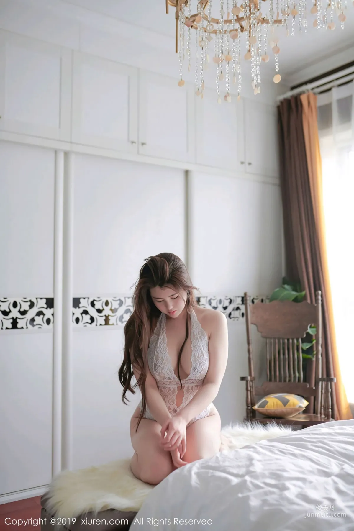 Na Lu Selena, Exquisite Hollow Out Lingerie [XiuRen] No.1356 Photo Set photo 11