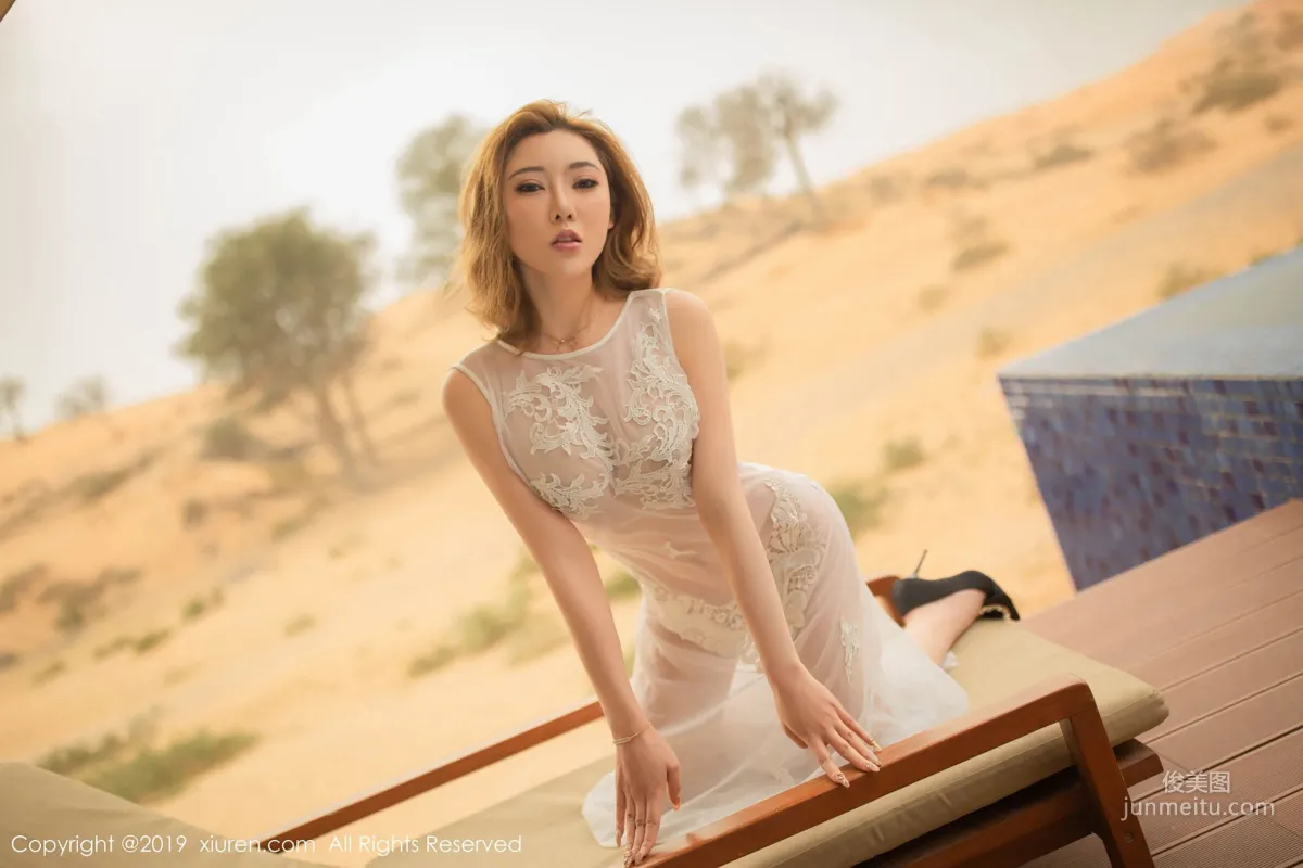 Menghanyao baby Cool Desert Charm and Tenderness [XiuRen] No.1384 Photo Set photo 22