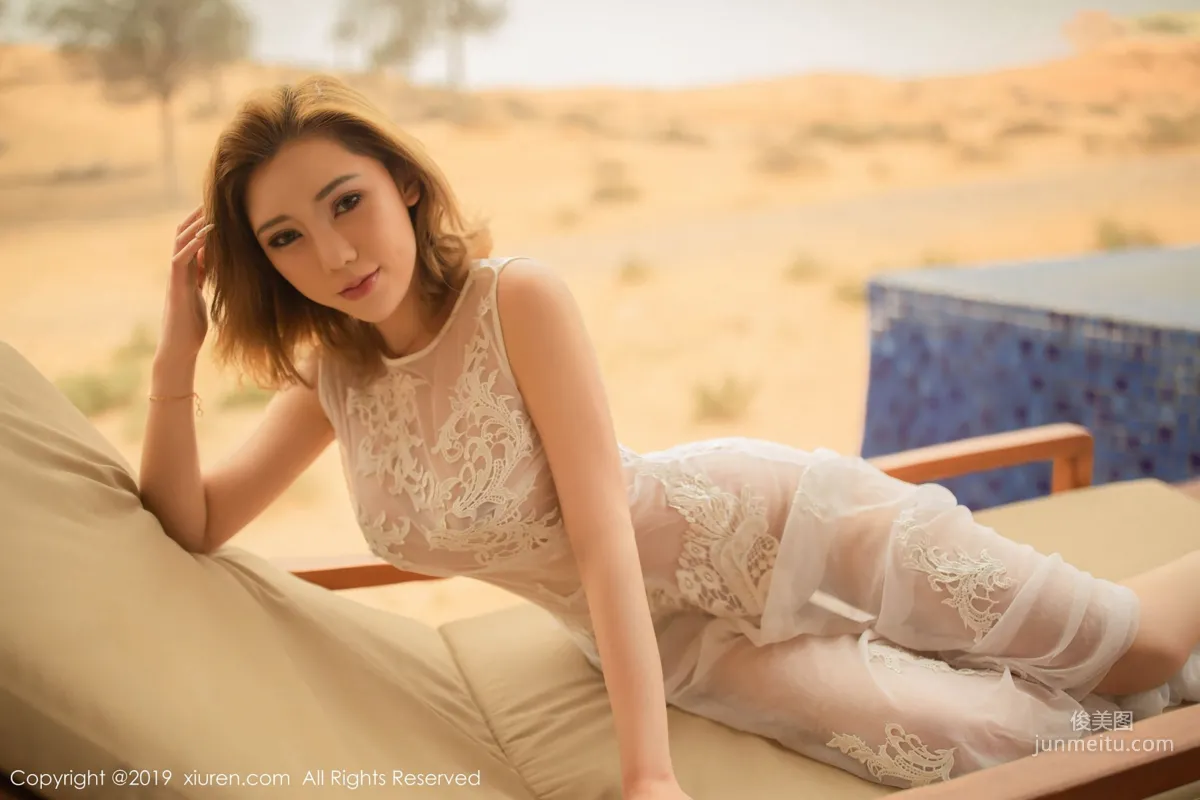 Menghanyao baby Cool Desert Charm and Tenderness [XiuRen] No.1384 Photo Set photo 29