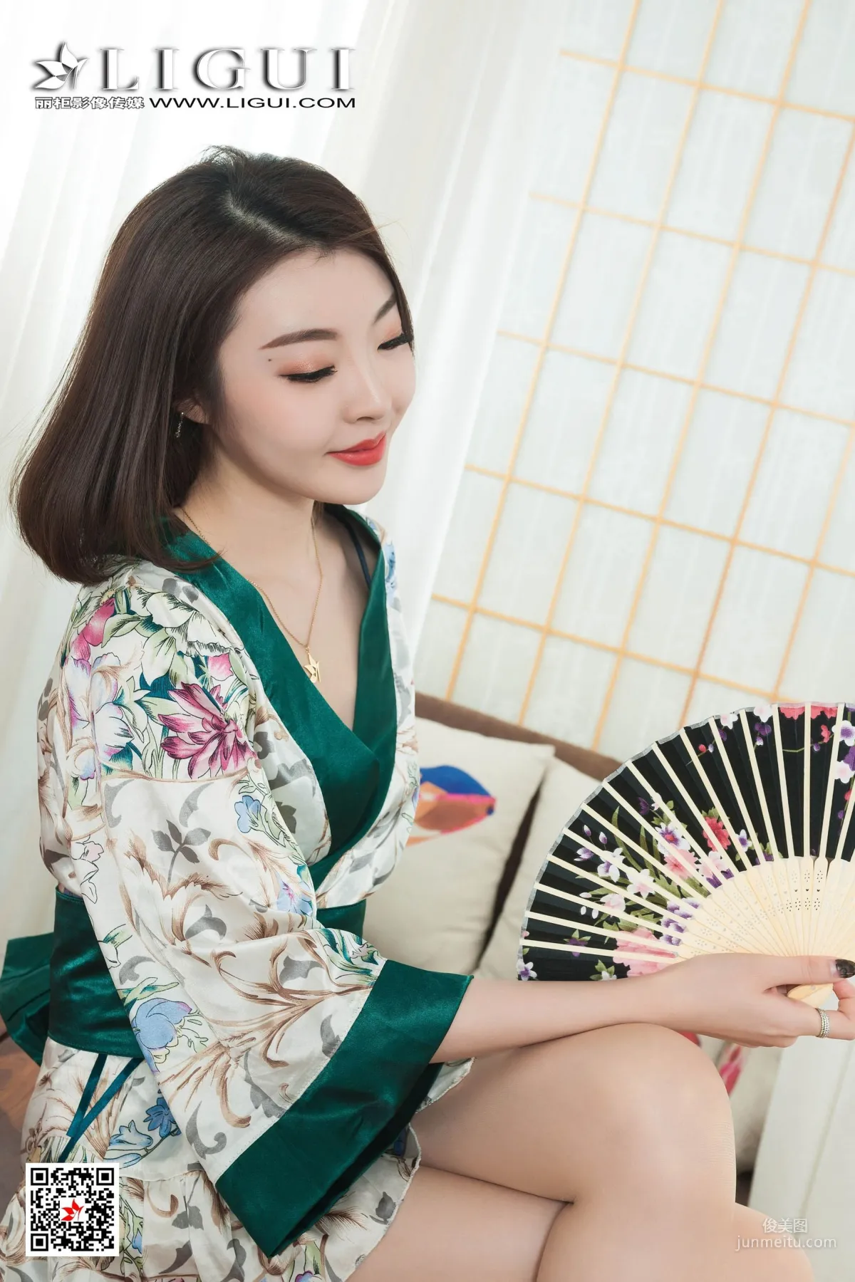 模特思航《古典和服美人》 [丽柜Ligui] 写真集9