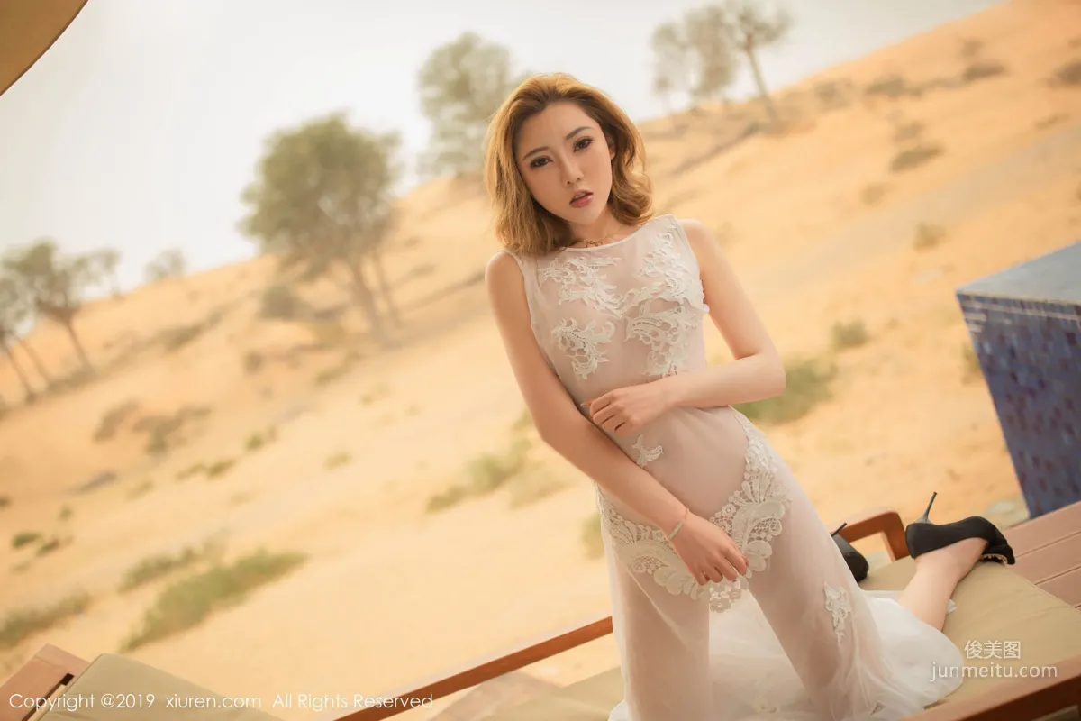 Menghanyao baby Cool Desert Charm and Tenderness [XiuRen] No.1384 Photo Set photo 21