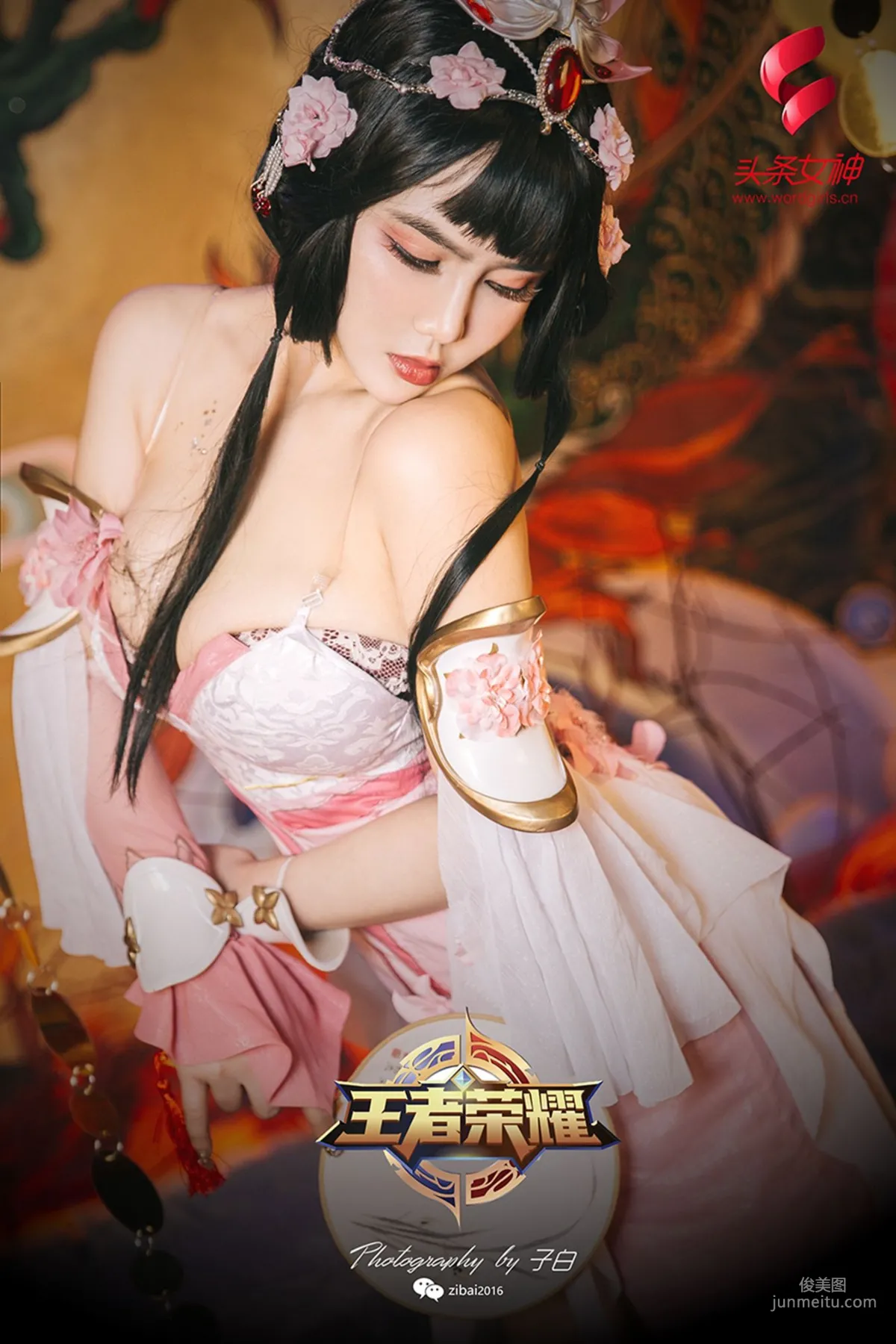 Wen Xinyi, March 8th Goddess Festival Special, King Zhen Ji [TouTiao Goddess WordGirls] Photo Set photo 1
