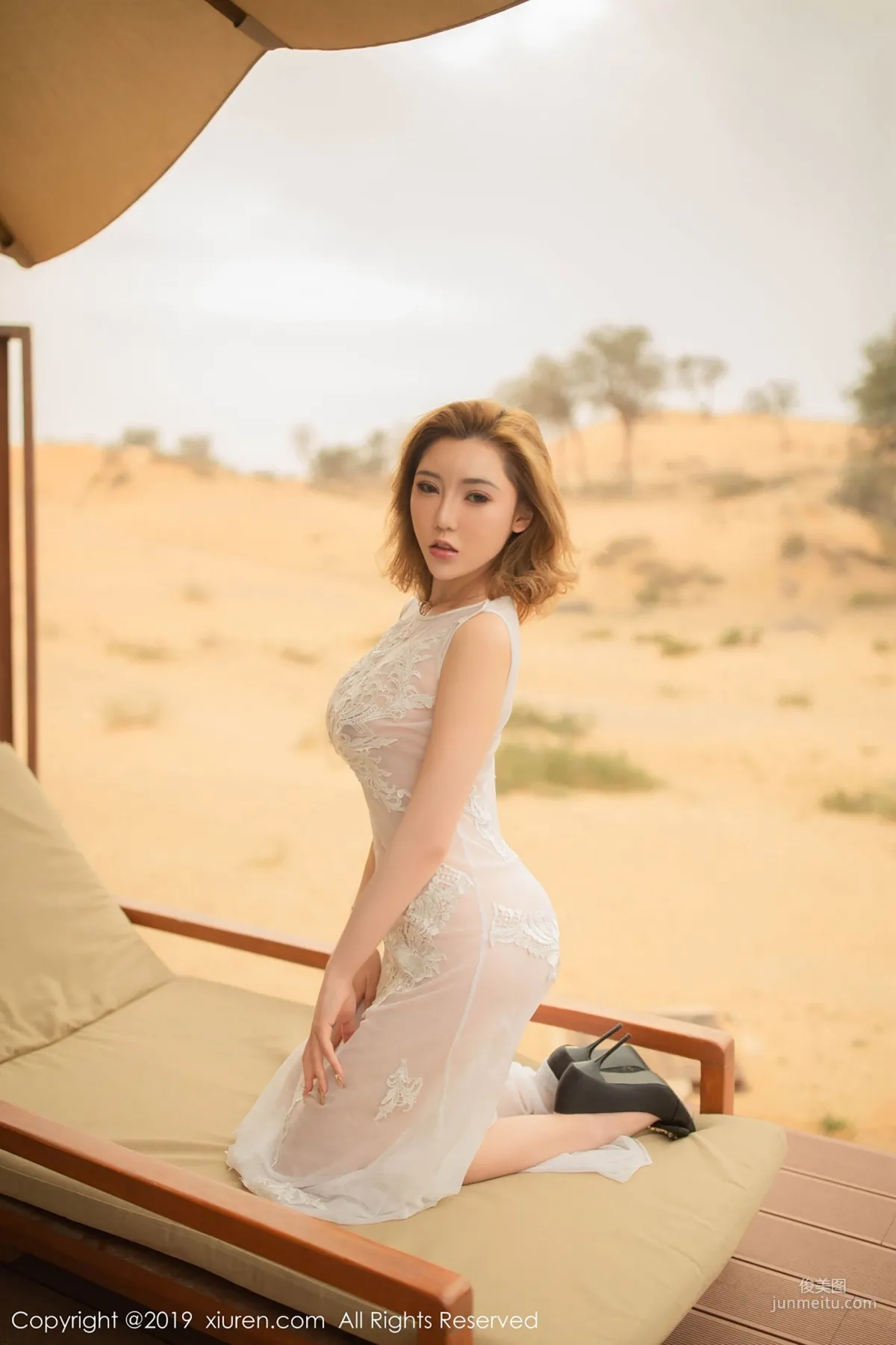 Menghanyao baby Cool Desert Charm and Tenderness [XiuRen] No.1384 Photo Set photo 24