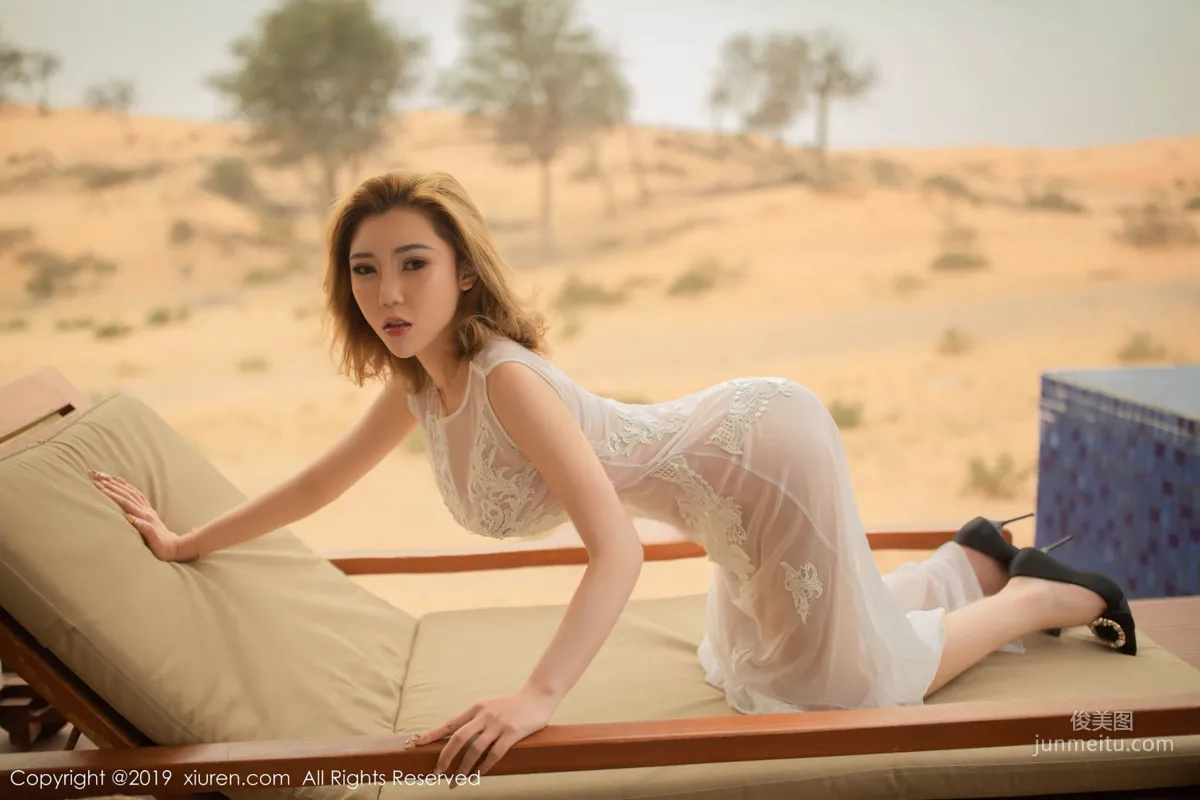 Menghanyao baby Cool Desert Charm and Tenderness [XiuRen] No.1384 Photo Set photo 25