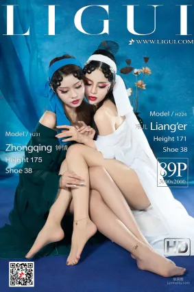 鐘情&涼兒《雙生戲曲美人》 [麗櫃Ligui] 寫真集