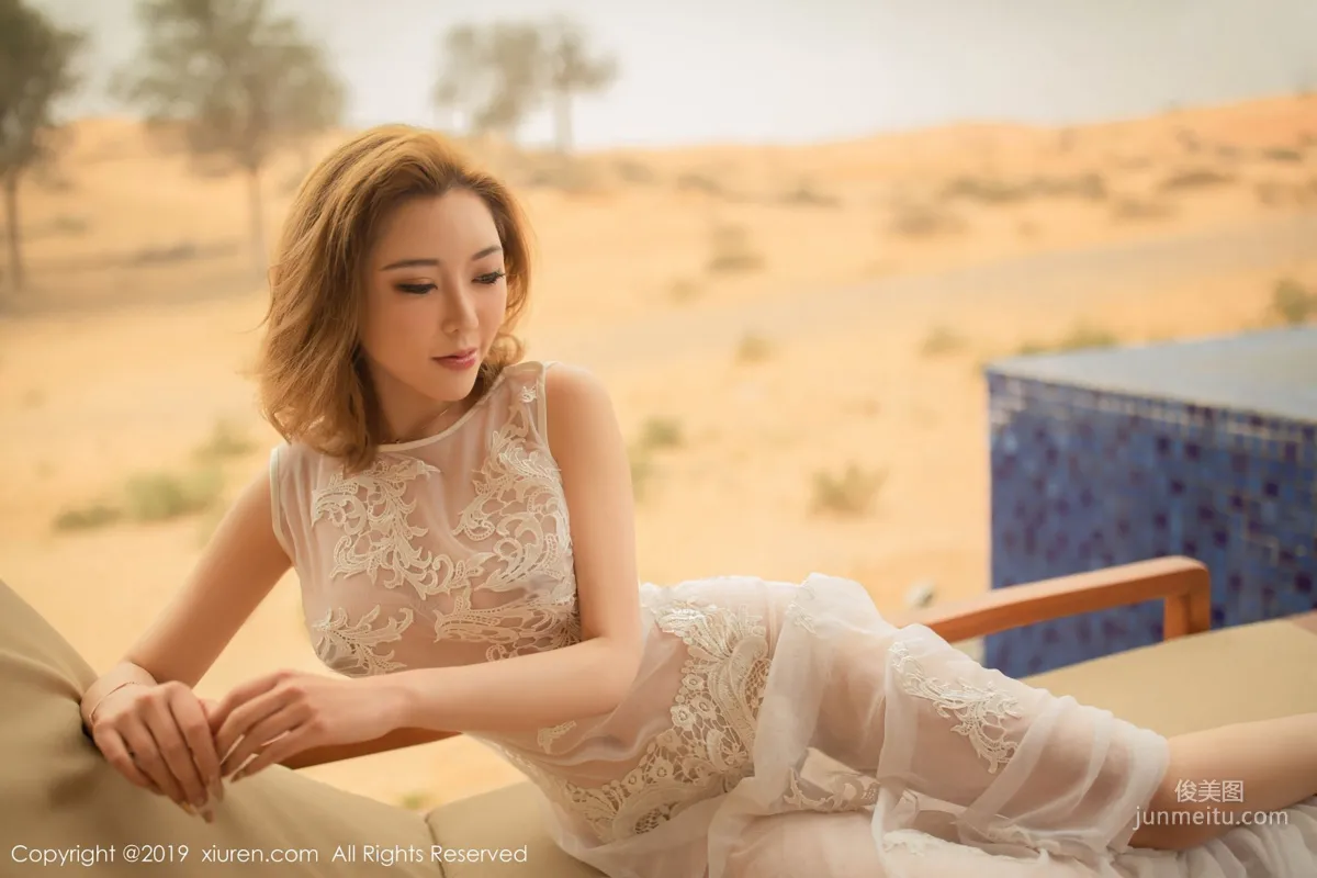 Menghanyao baby Cool Desert Charm and Tenderness [XiuRen] No.1384 Photo Set photo 28