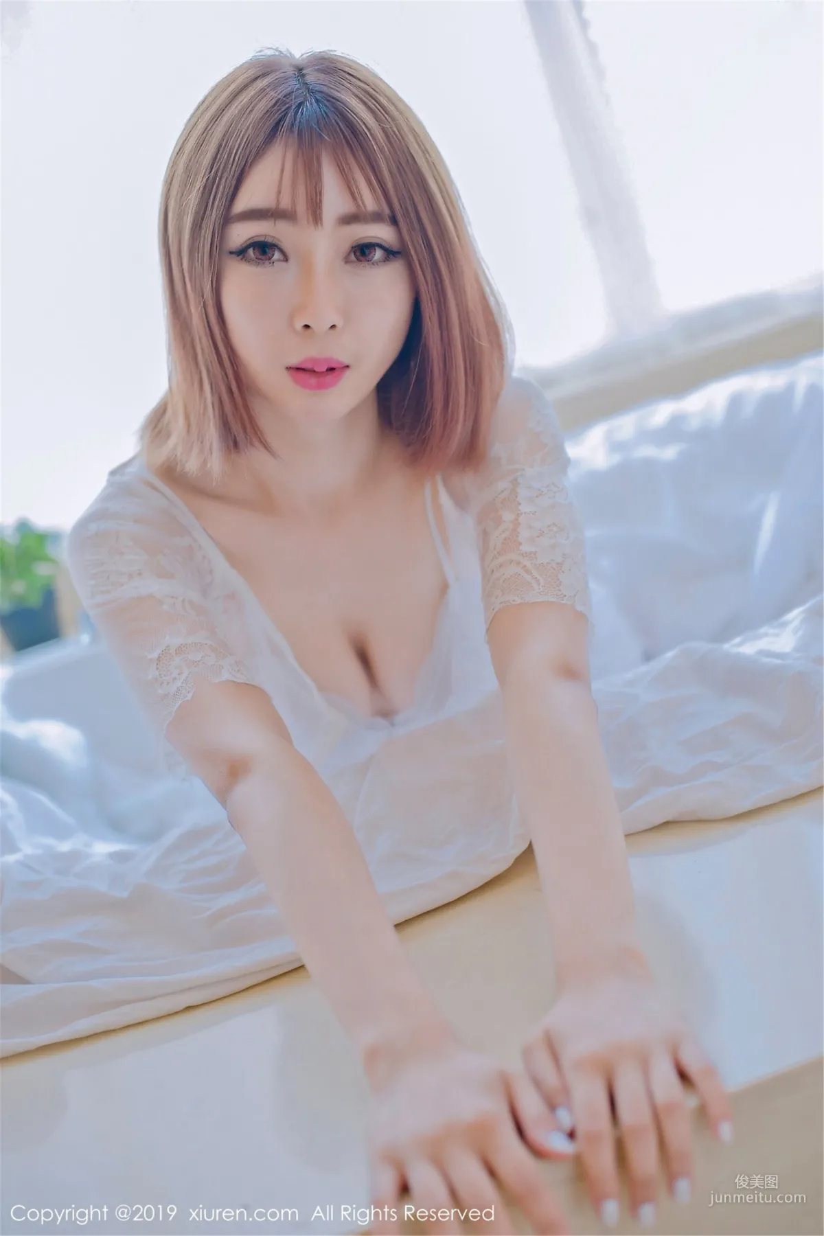 Ling Pinger《The Gentle and Quiet Feeling of the Girl Next Door》 [XiuRen] No.1406 Photo Set photo 31