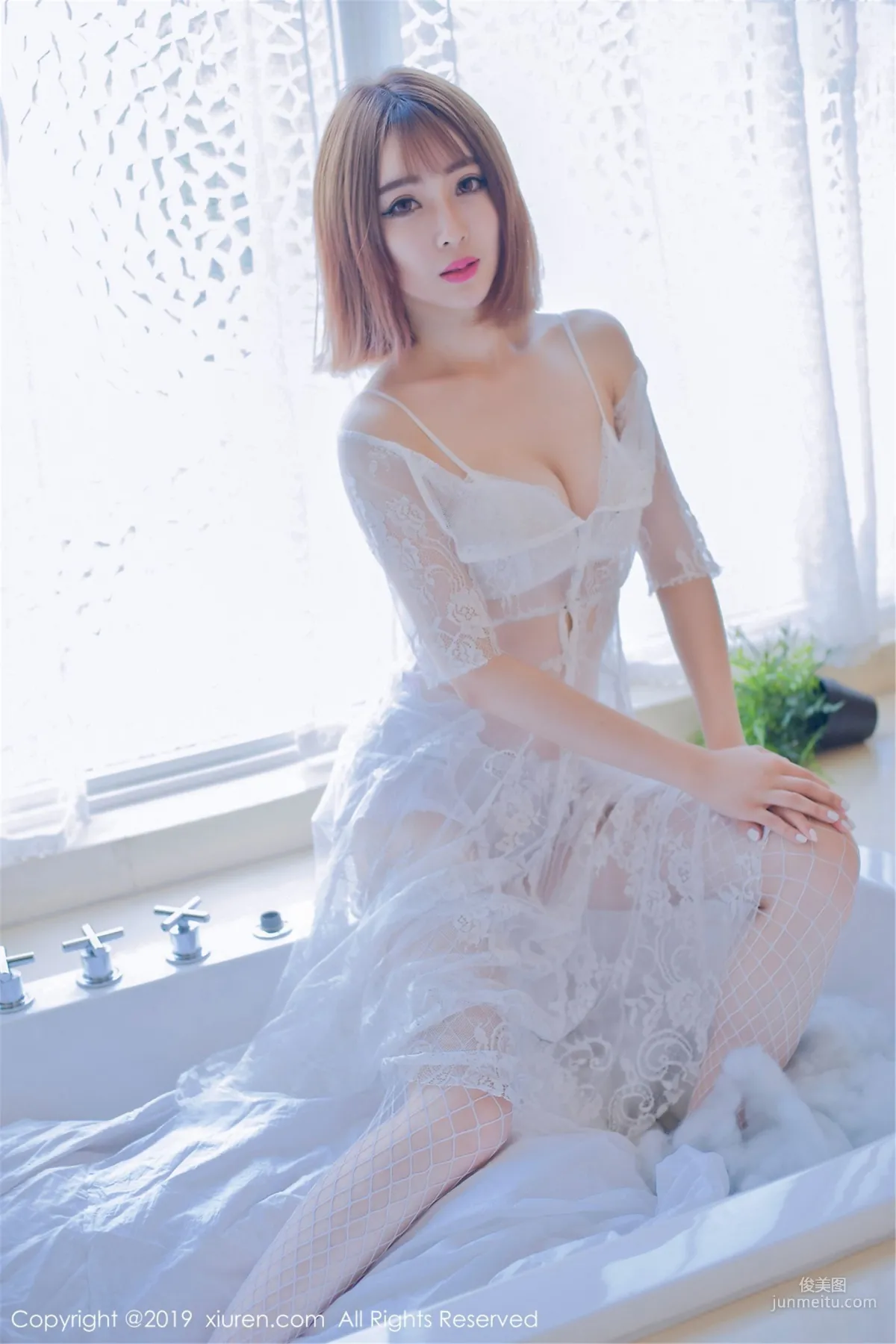 Ling Pinger《The Gentle and Quiet Feeling of the Girl Next Door》 [XiuRen] No.1406 Photo Set photo 7