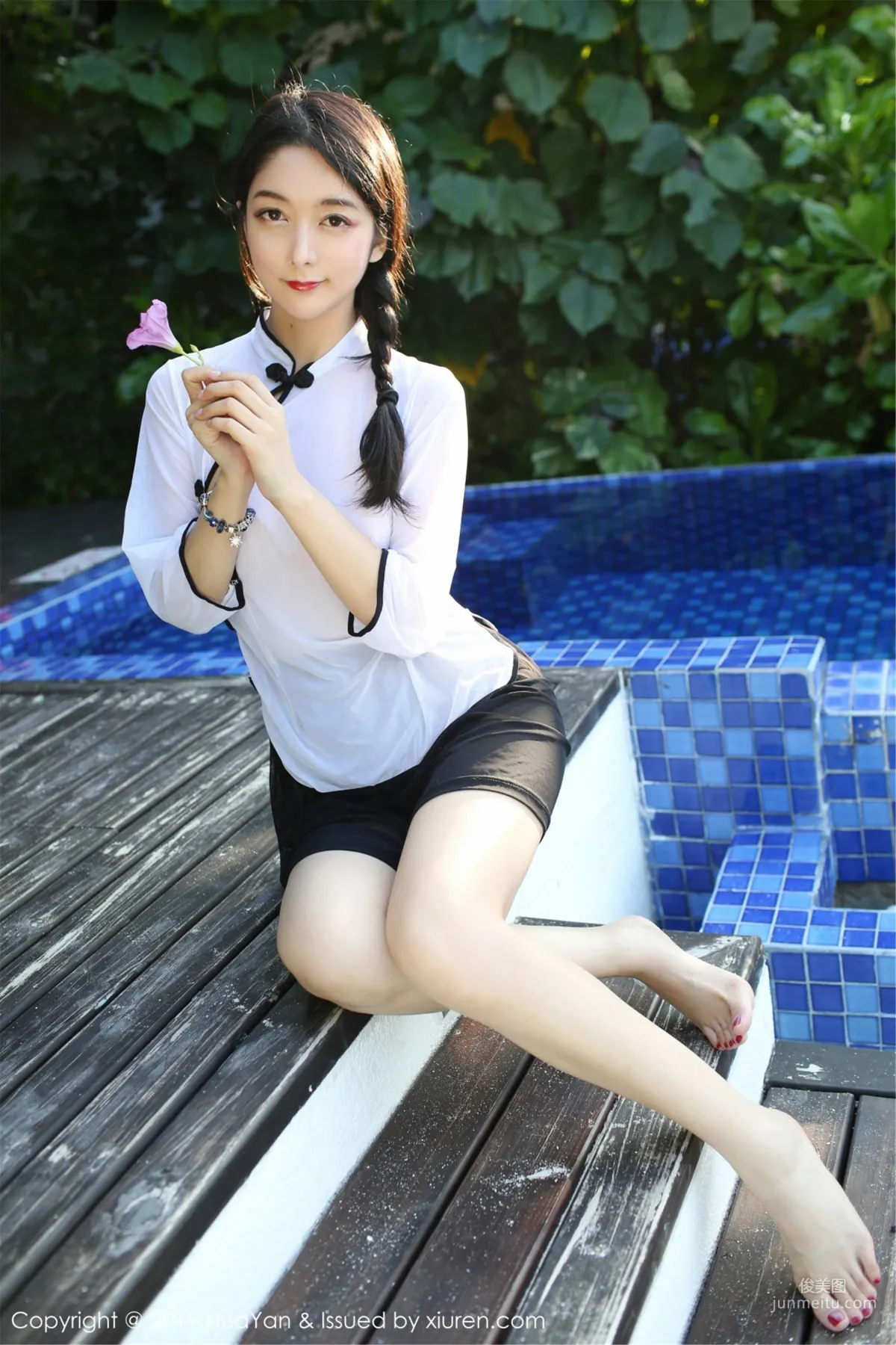 Angela Loves Cats《Classical Qipao + Sportswear》 [Hana no Kao] Vol.065 Photo Set photo 3