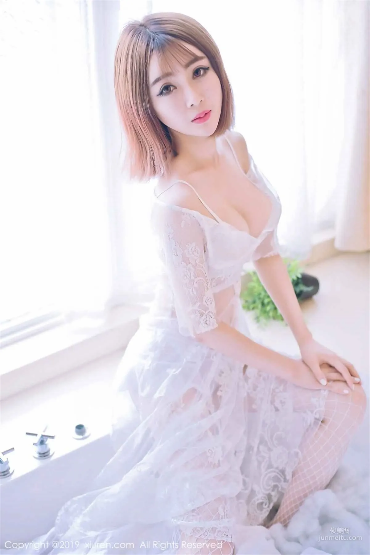 Ling Pinger《The Gentle and Quiet Feeling of the Girl Next Door》 [XiuRen] No.1406 Photo Set photo 8