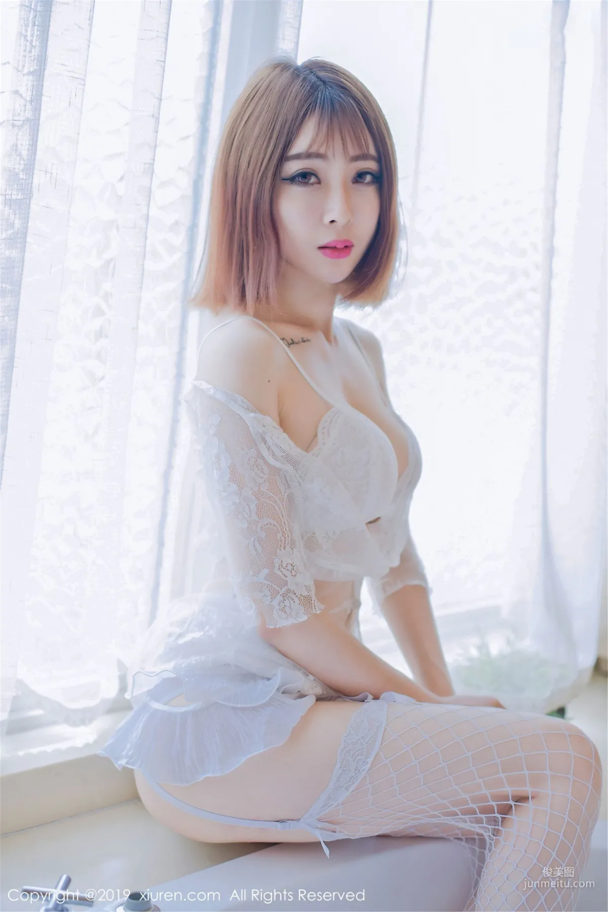 Ling Pinger《The Gentle and Quiet Feeling of the Girl Next Door》 [XiuRen] No.1406 Photo Set photo 14