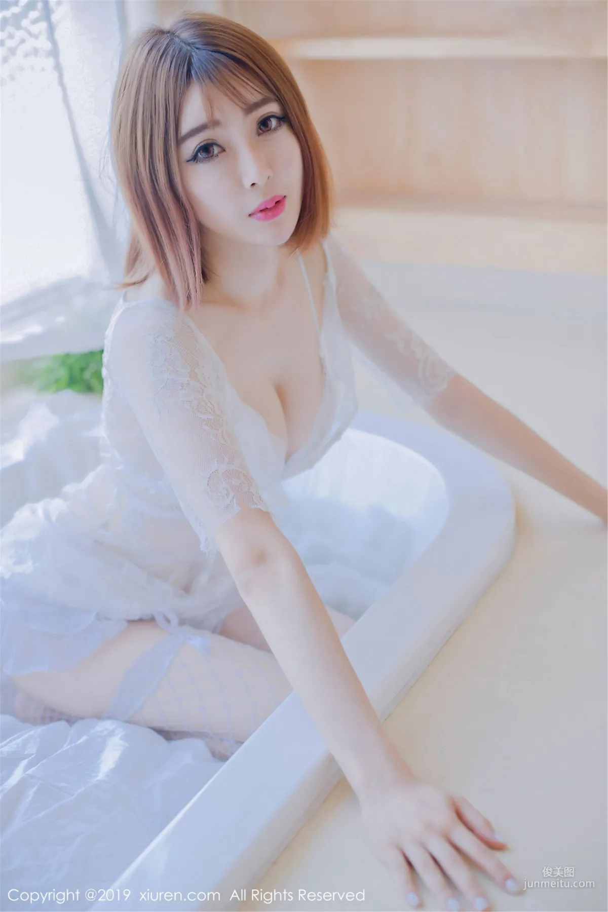 Ling Pinger《The Gentle and Quiet Feeling of the Girl Next Door》 [XiuRen] No.1406 Photo Set photo 17