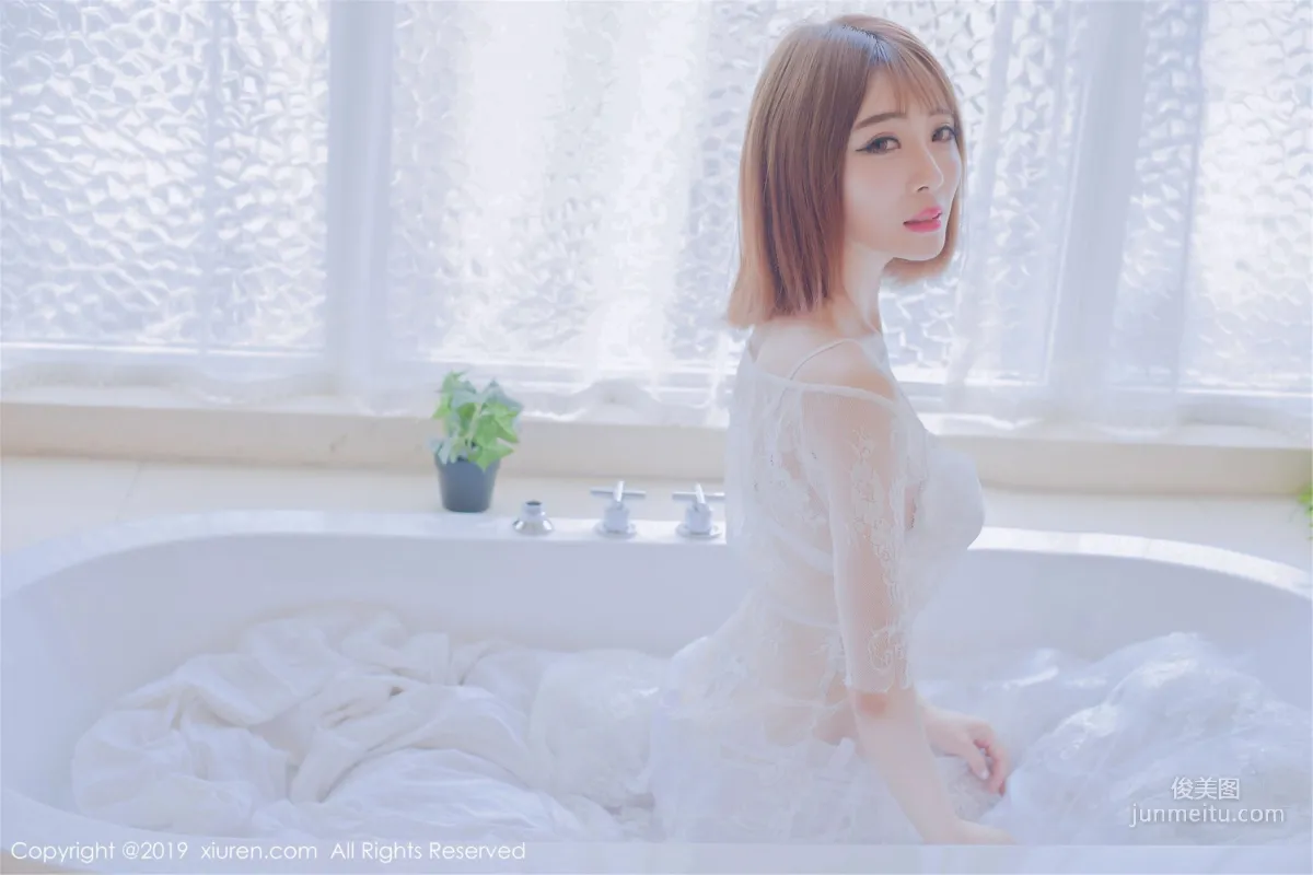 Ling Pinger《The Gentle and Quiet Feeling of the Girl Next Door》 [XiuRen] No.1406 Photo Set photo 23
