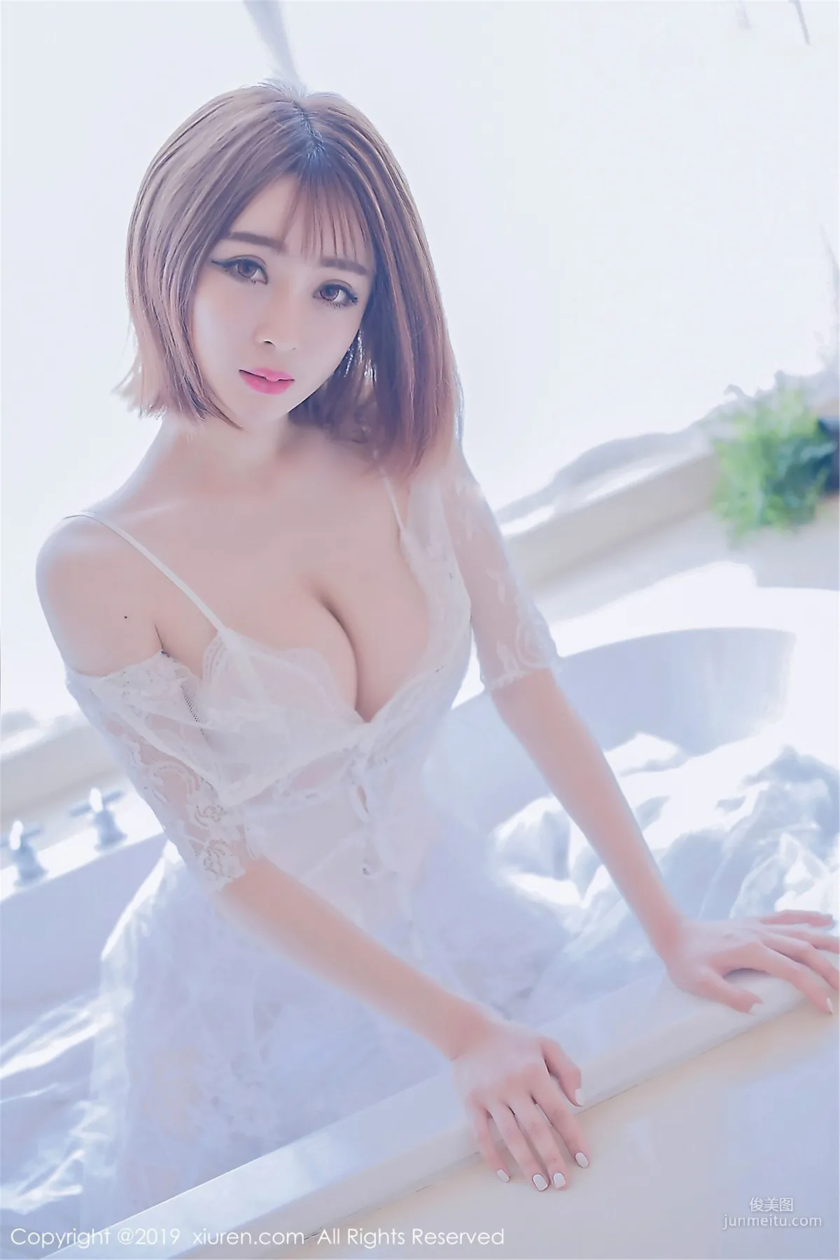 Ling Pinger《The Gentle and Quiet Feeling of the Girl Next Door》 [XiuRen] No.1406 Photo Set photo 4