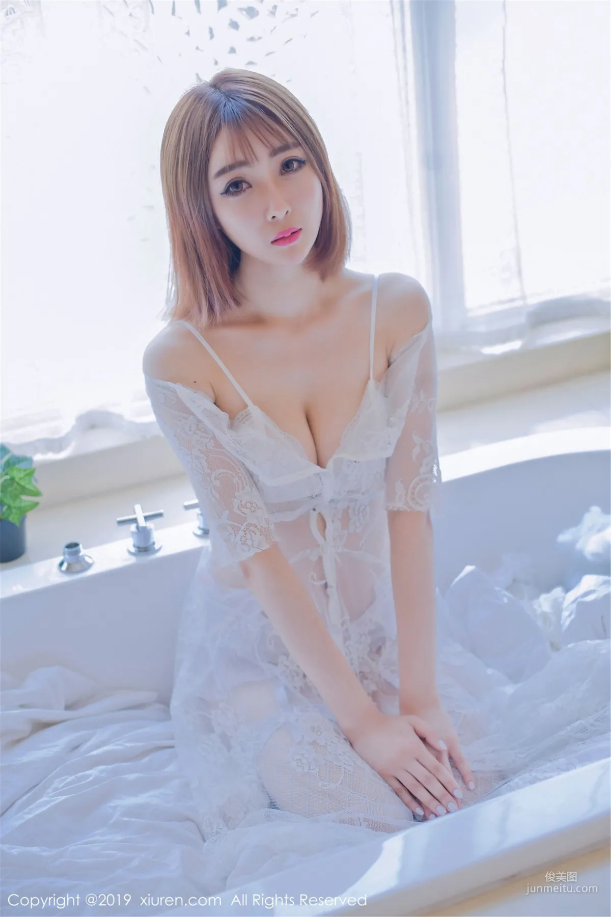 Ling Pinger《The Gentle and Quiet Feeling of the Girl Next Door》 [XiuRen] No.1406 Photo Set photo 6