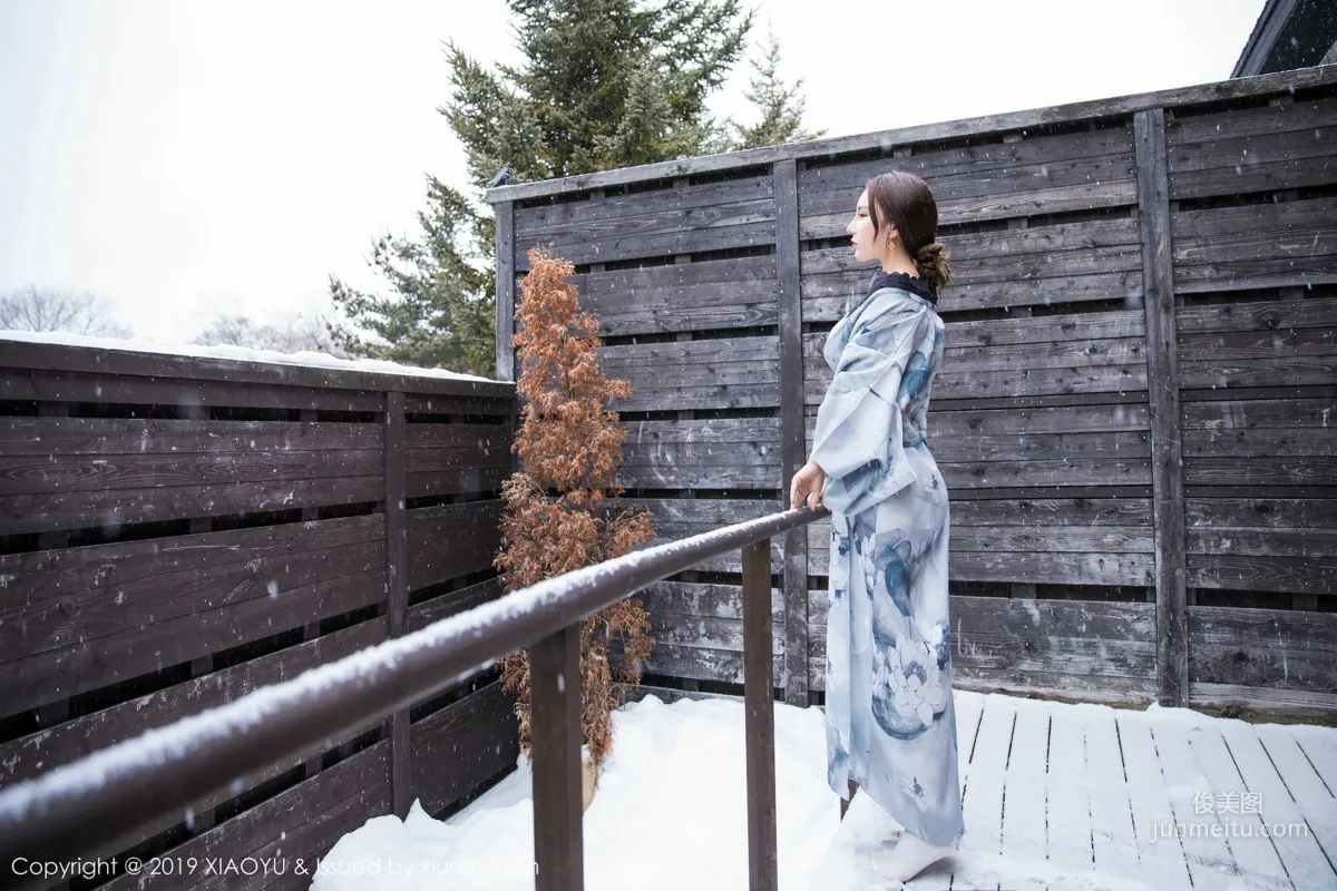 Zhou Yuxi Sandy, A Beauty in the Snow [XIAOYU] Vol.007 Photo Set photo 24
