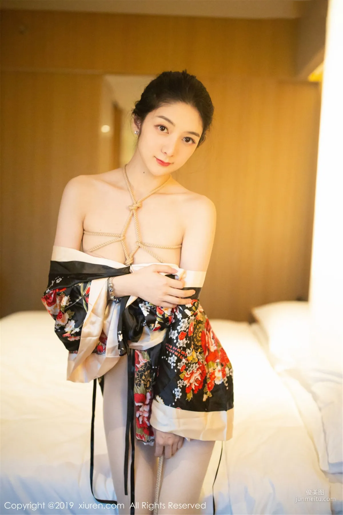 Angela Likes Cats, Exotic Kimono and Bondage SM [XiuRen] No.1444 Photo Set photo 4