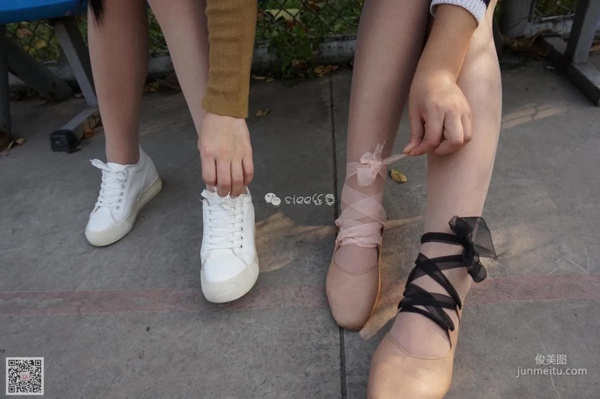 [丝意SIEE] No.003 曦曦&雯雯 《校园肉丝》 写真集59