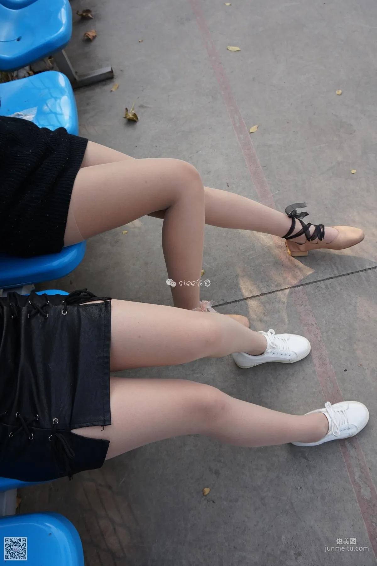 [丝意SIEE] No.003 曦曦&雯雯 《校园肉丝》 写真集57
