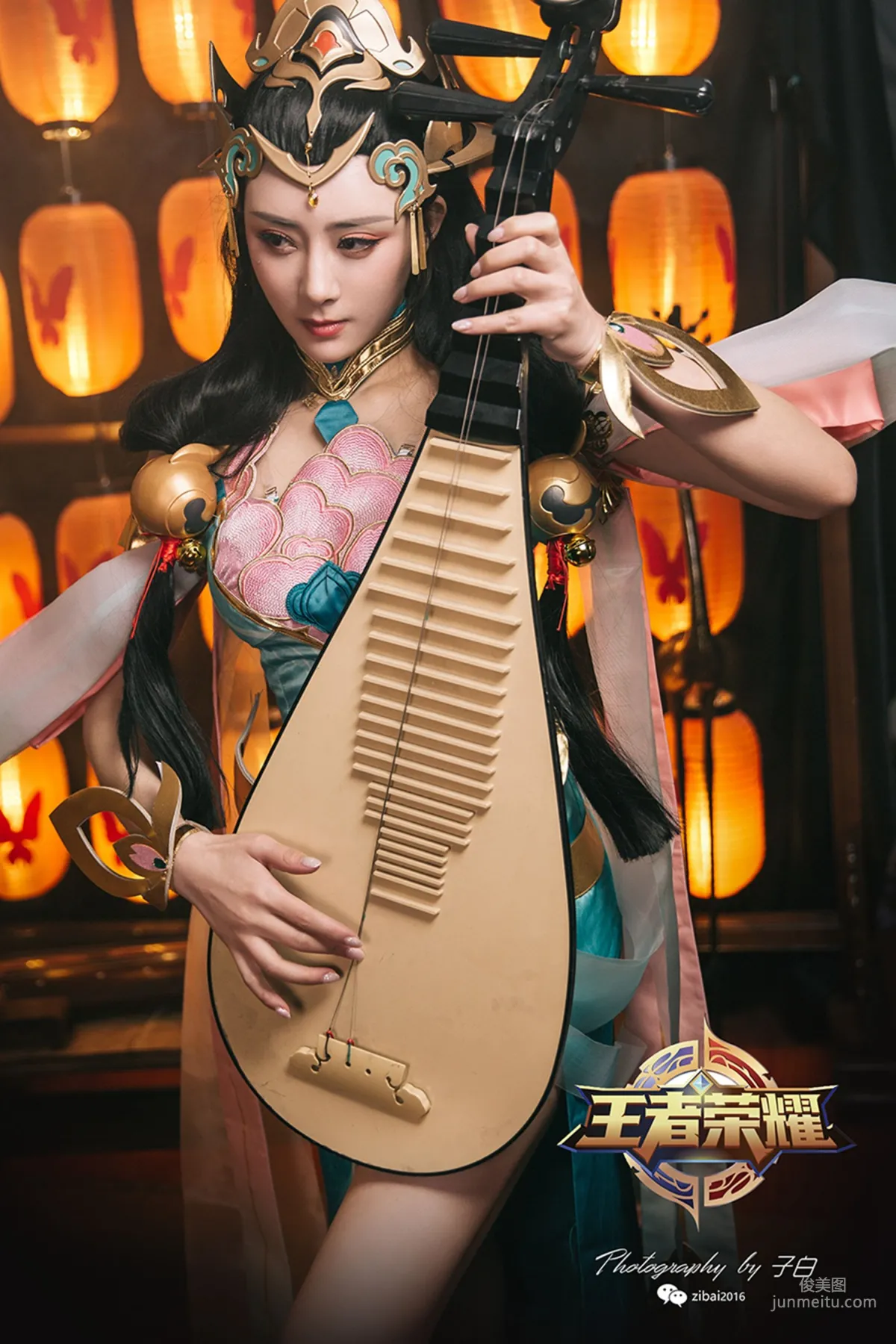 Mo Xiaoxi, Honor of Kings Yang Yuhuan COS [TouTiao Goddess] Photo Set photo 1