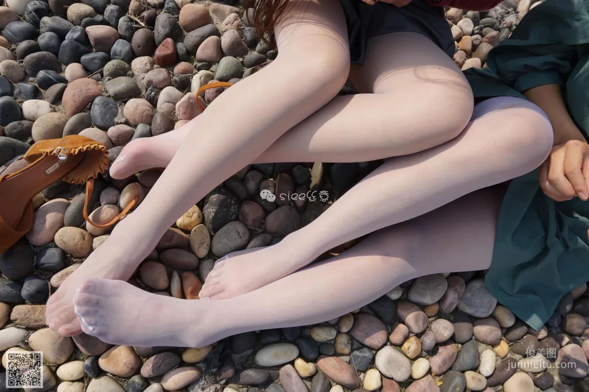 [丝意SIEE] No.004 鱼鱼&茹茹 《湖边玩丝》 写真集58