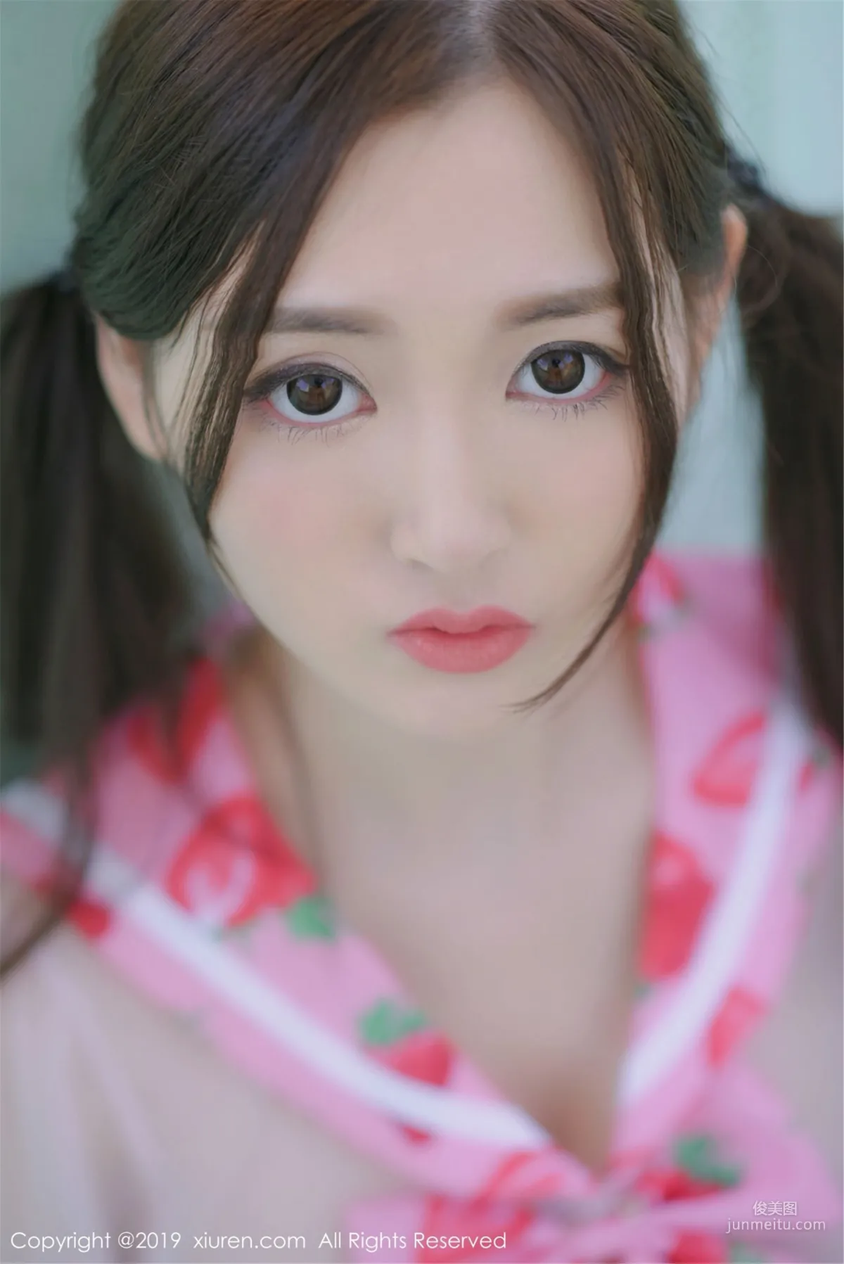 Shen Mengyao, Flight Attendant Uniform and Strawberry Lingerie Series [XiuRen] No.1419 Photo Set photo 43