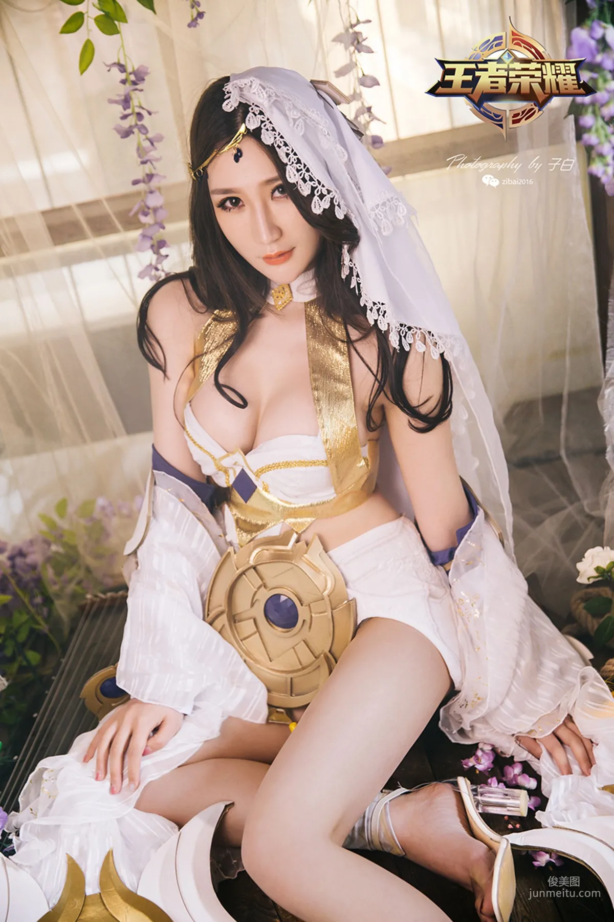 Xuan Zi, Diaochan, Exotic Dancer COS [TouTiao Goddess] Photo Set photo 2
