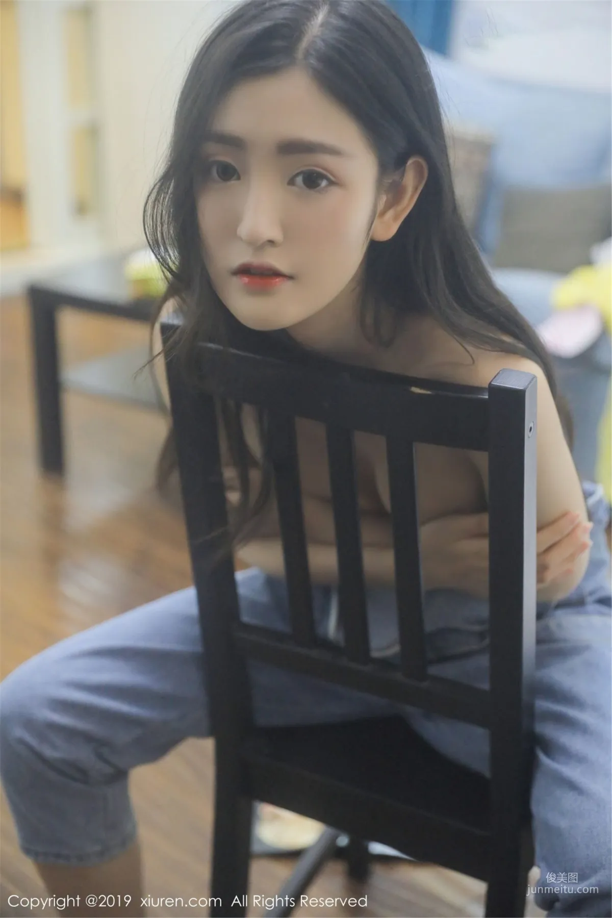 Shen Mengyao Denim Girl Private Shoot [XiuRen] No.1464 Photo Set photo 55