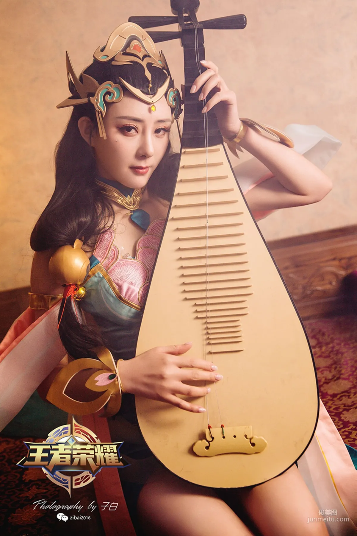 Mo Xiaoxi, Honor of Kings Yang Yuhuan COS [TouTiao Goddess] Photo Set photo 7