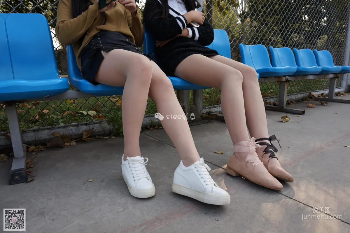 [丝意SIEE] No.003 曦曦&雯雯 《校园肉丝》 写真集54
