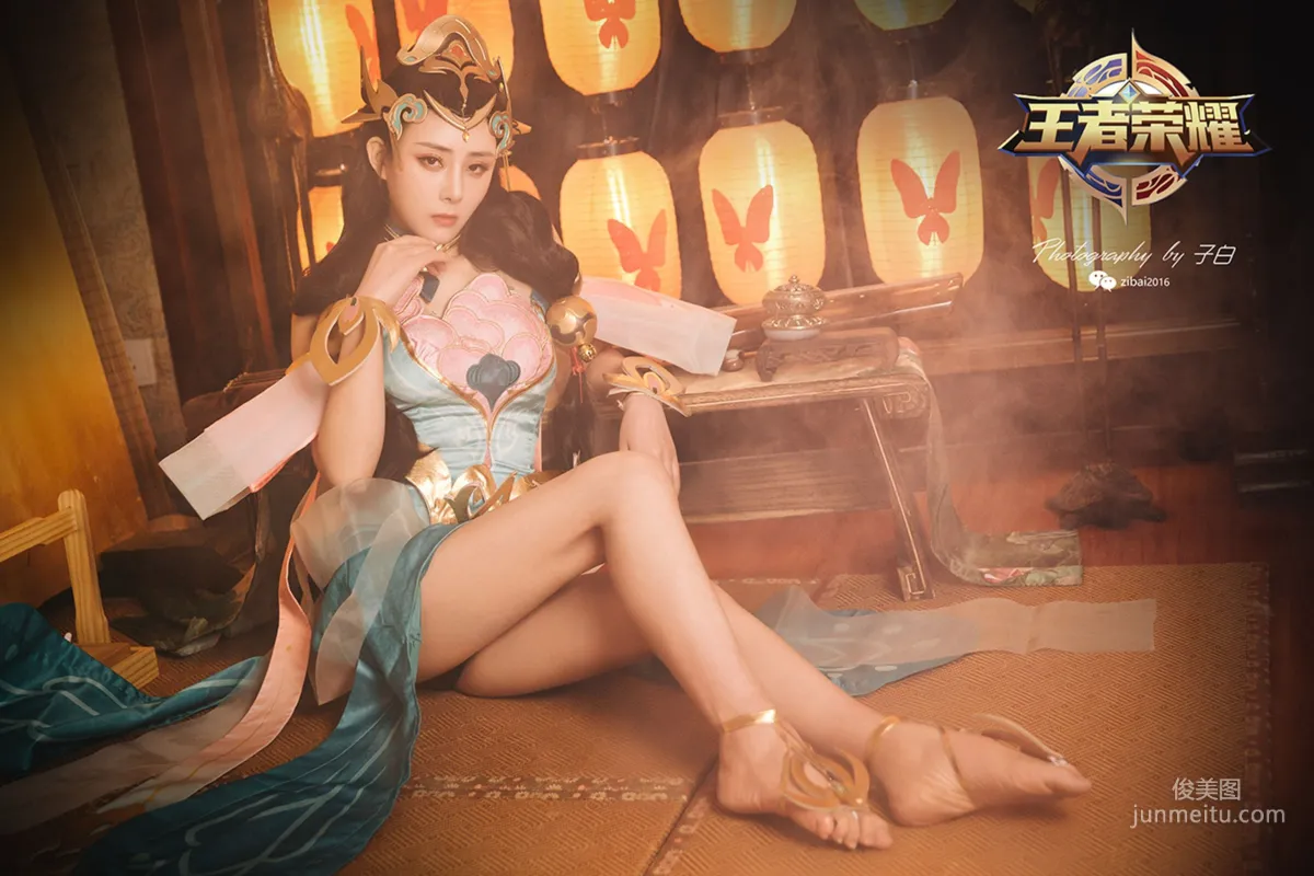 Mo Xiaoxi, Honor of Kings Yang Yuhuan COS [TouTiao Goddess] Photo Set photo 6