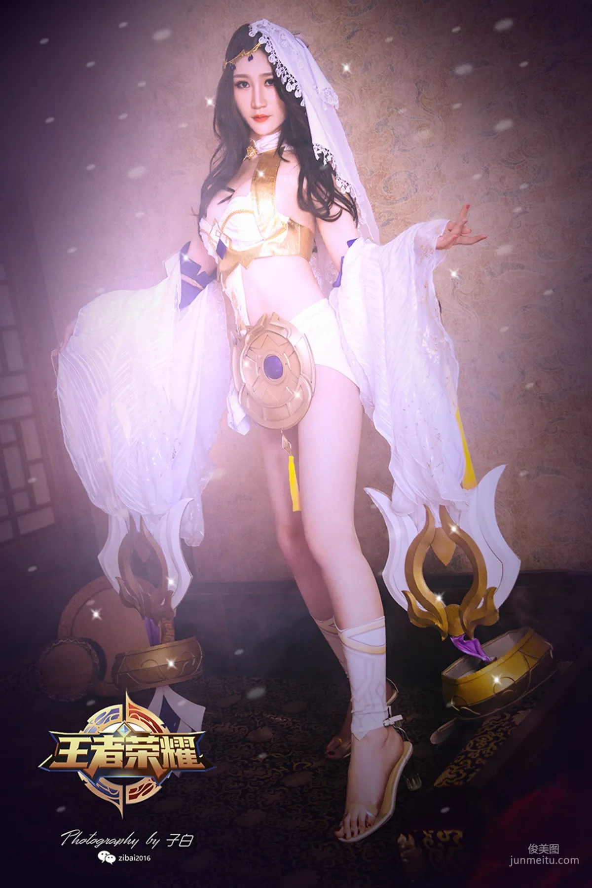 Xuan Zi, Diaochan, Exotic Dancer COS [TouTiao Goddess] Photo Set photo 5