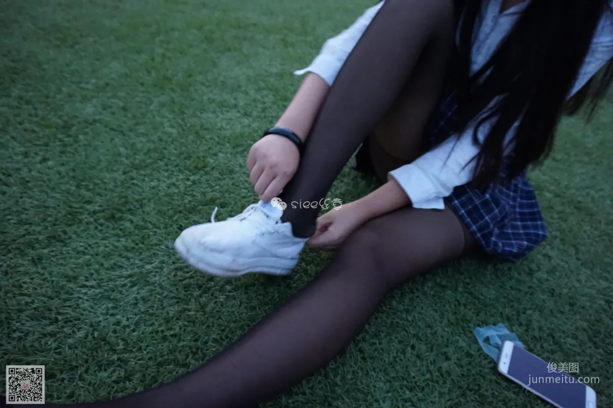 [丝意SIEE] No.006 曦曦 《操场黑丝》 写真集83