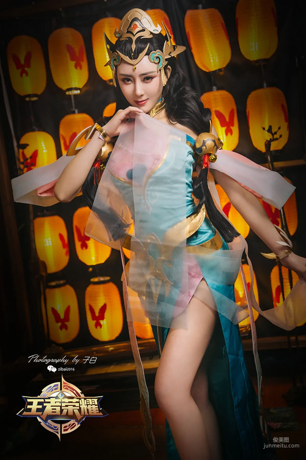 Mo Xiaoxi, Honor of Kings Yang Yuhuan COS [TouTiao Goddess] Photo Set photo 10