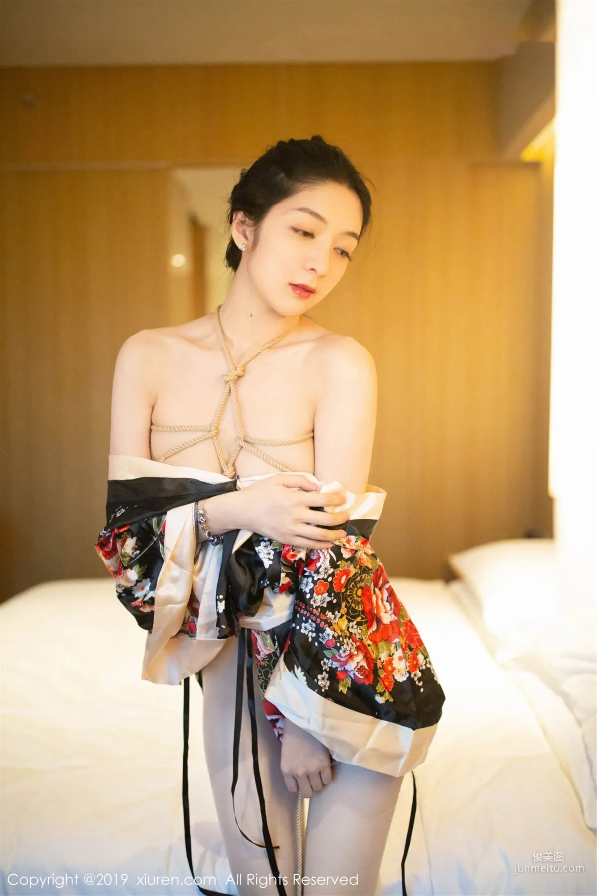 Angela Likes Cats, Exotic Kimono and Bondage SM [XiuRen] No.1444 Photo Set photo 37
