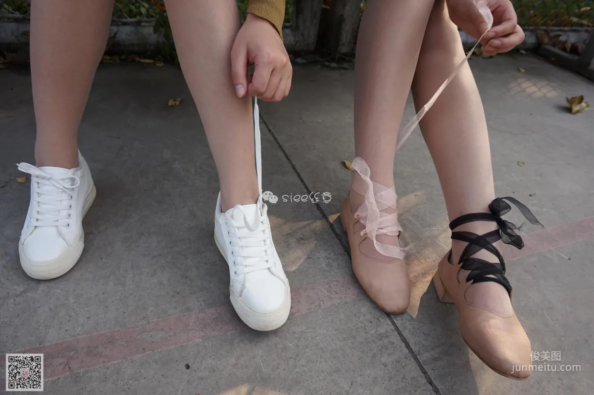[丝意SIEE] No.003 曦曦&雯雯 《校园肉丝》 写真集61