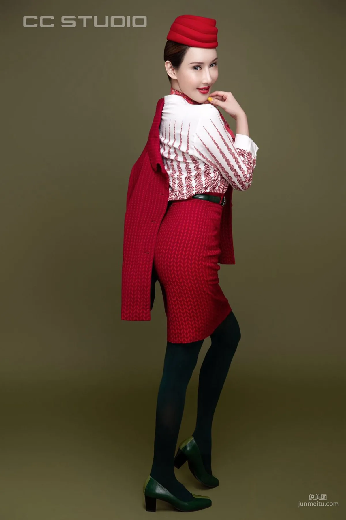 Mansu Lana 'My Childhood Dream Was to Be a Flight Attendant' [TouTiao Goddess] Photo Set photo 9