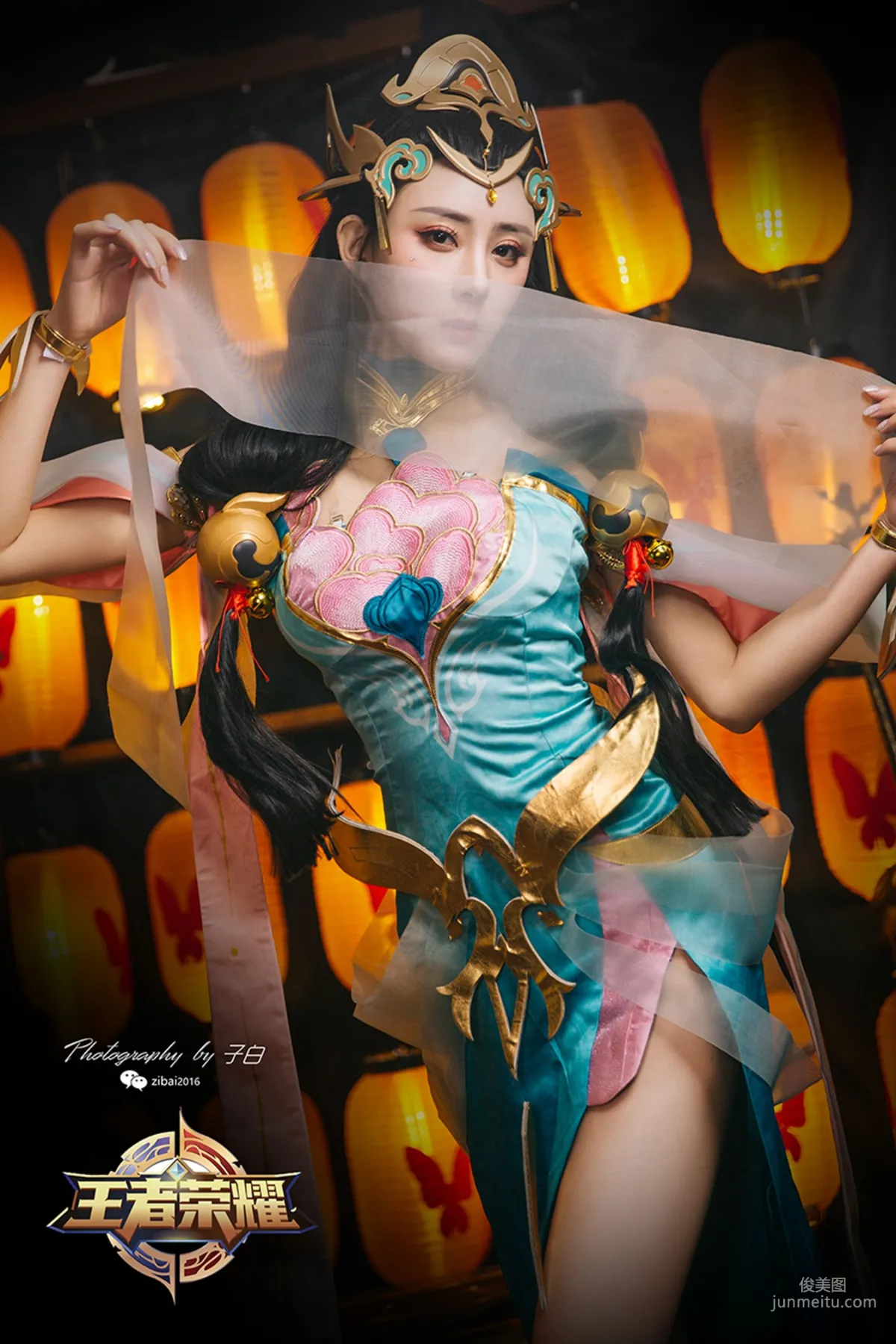 Mo Xiaoxi, Honor of Kings Yang Yuhuan COS [TouTiao Goddess] Photo Set photo 17