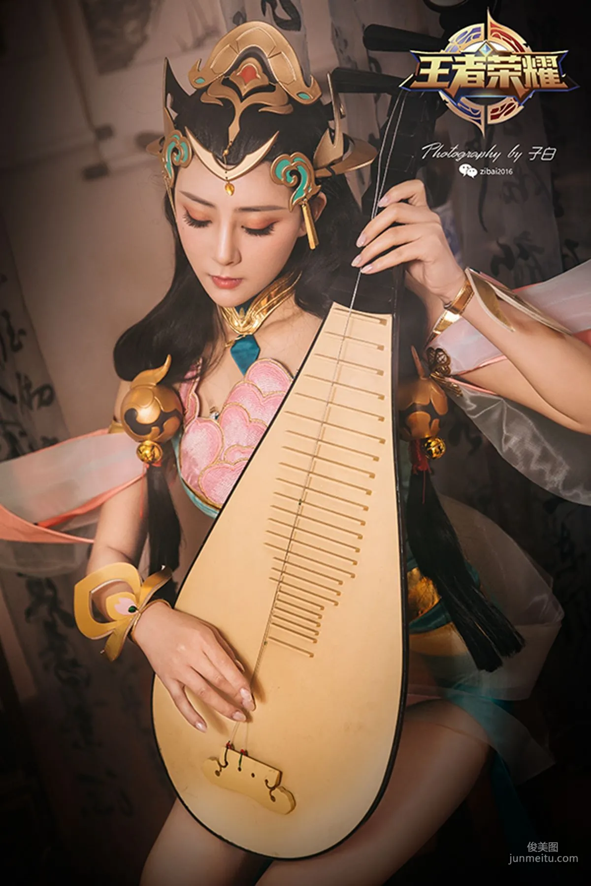 Mo Xiaoxi, Honor of Kings Yang Yuhuan COS [TouTiao Goddess] Photo Set photo 12