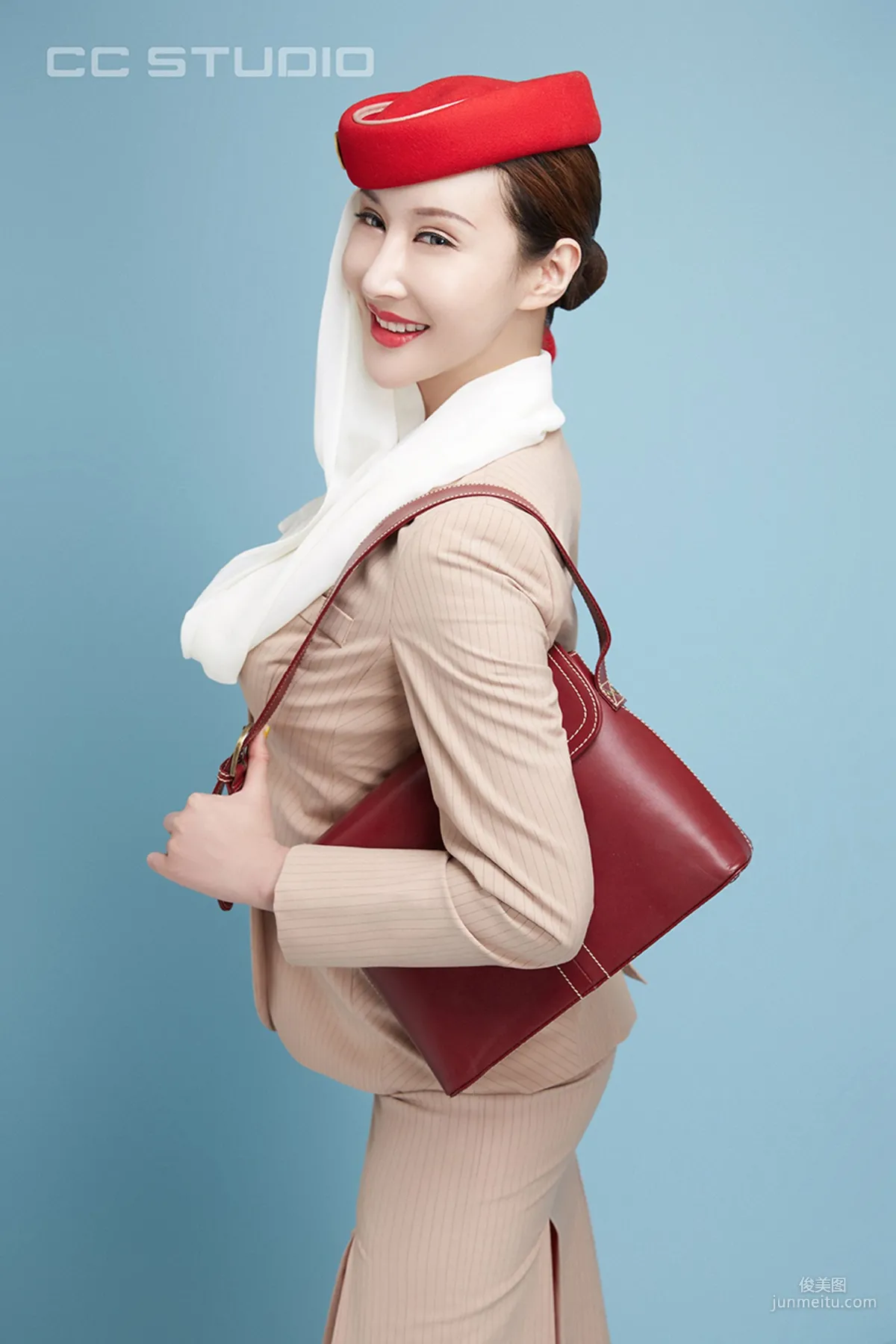 Mansu Lana 'My Childhood Dream Was to Be a Flight Attendant' [TouTiao Goddess] Photo Set photo 6