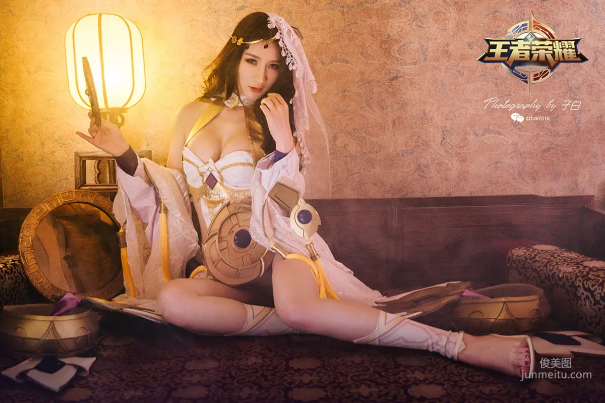 Xuan Zi, Diaochan, Exotic Dancer COS [TouTiao Goddess] Photo Set photo 4
