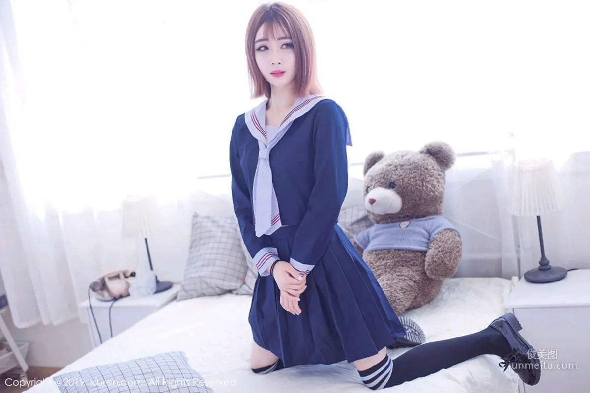 Ling Pinger, The Feeling of a Girl Next Door, Gentle and Quiet [XiuRen] No.1451 Photo Set photo 6