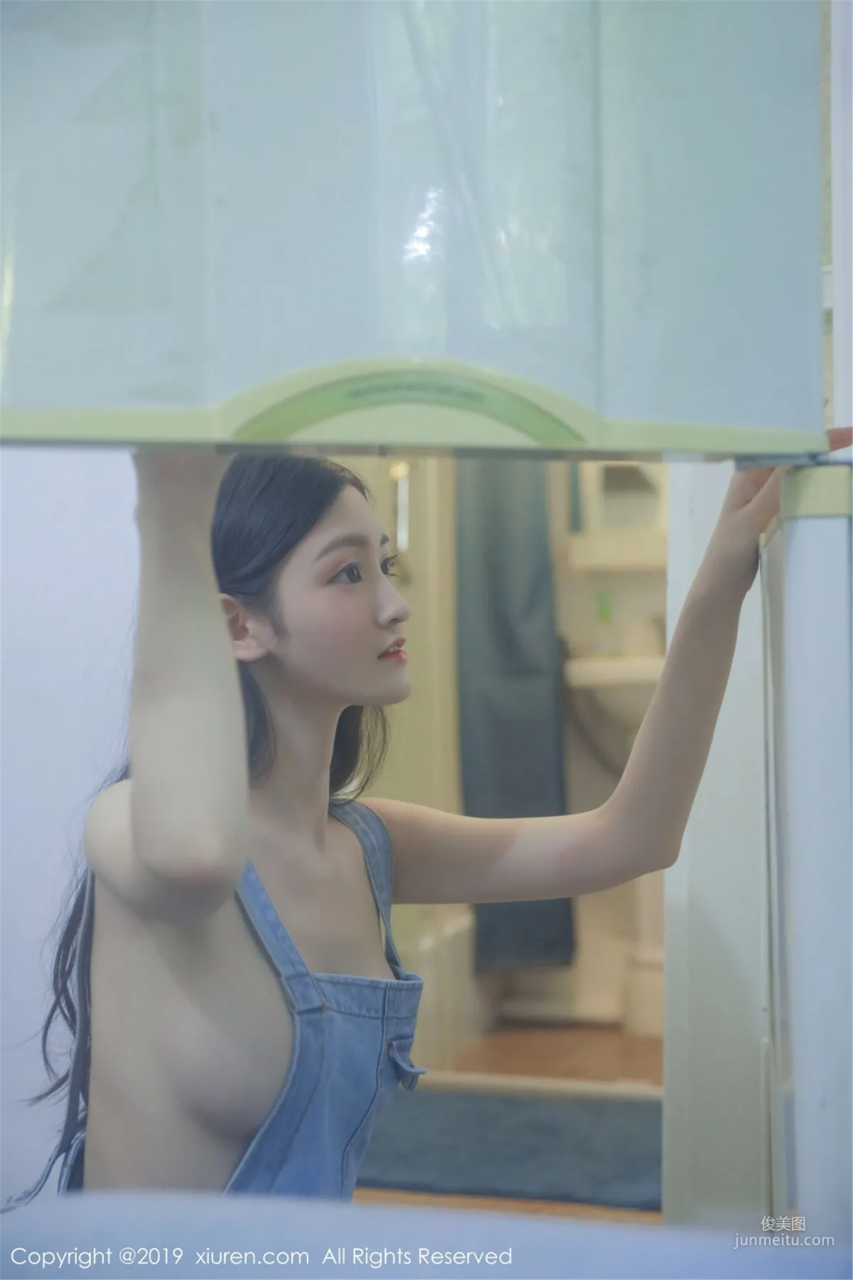 Shen Mengyao Denim Girl Private Shoot [XiuRen] No.1464 Photo Set photo 45