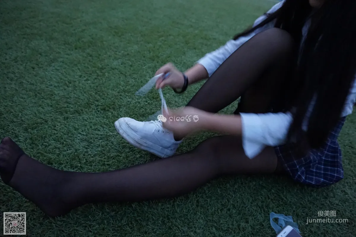 [丝意SIEE] No.006 曦曦 《操场黑丝》 写真集84